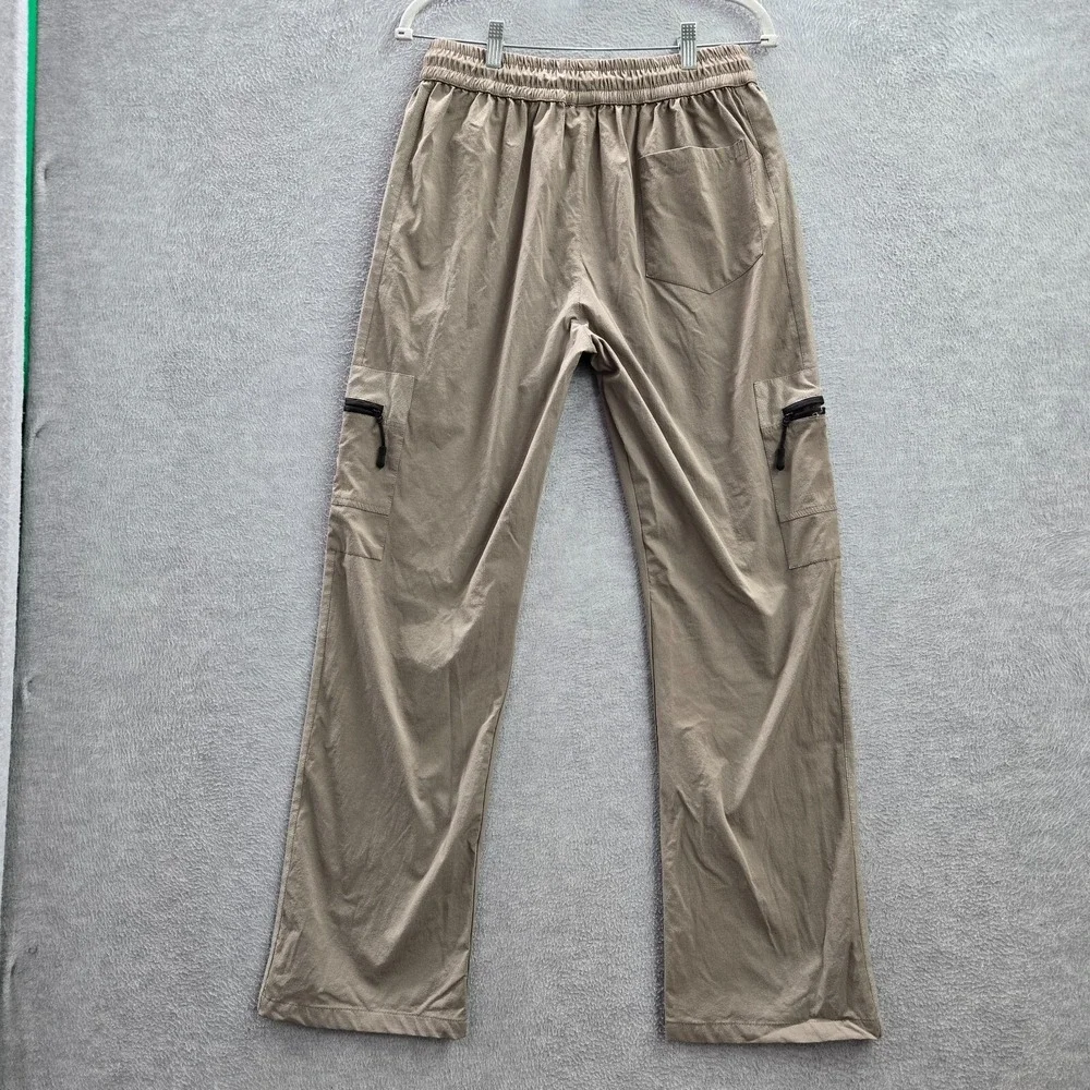 The North Face Men Pants XL Beige Solid Cotton Cargo 29